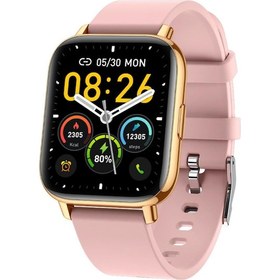 Resim Geeksen Bluetooth 5.0 Bağlantı 169" Dokunmatik Ekran Suya Dayanıklılık Der Akıllı Saat (İthalatçı Garantili) 