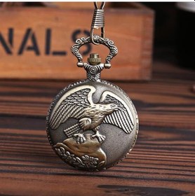 Resim Özel Kutulu Kartal Tasarımlı Köstekli Saat - 9016246940070rx8 