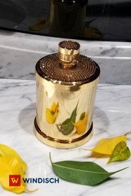 Resim Windisch Star Lıght Round Swarovskı Işlemeli Tezgah Üstü Pamukluk Gold 