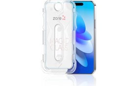 Resim Misda Store iPhone 13 Ile Uyumlu Zore Kolay Uygulama Aparatlı 5d Magic Glass Cam Ekran Koruyucu 