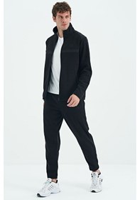 Resim Tommy Life Doyle Siyah Erkek Polar Eşofman Takım - 85225 Siyah 