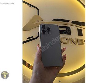 Resim Apple iPhone 15 Pro Max İkinci El YD | 256 GB | Natürel Titanyum 
