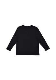 Resim United Colors Of Benetton Benetton Kız Çocuk Uzun Kollu Basic T-shirt Bnt-g21576 Siyah 