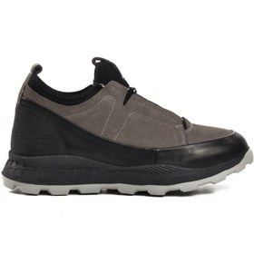 Resim Pierre Cardin 10201 Gri Hakiki Deri Erkek Sneaker 