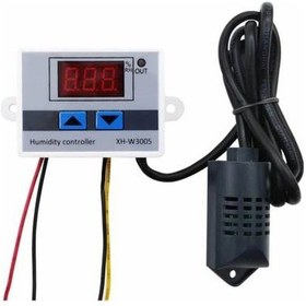 Resim 12V Nem Termostatı Xh W3005 Dijital Nem Kontrol Cihazı Nem Sensör N11.630 