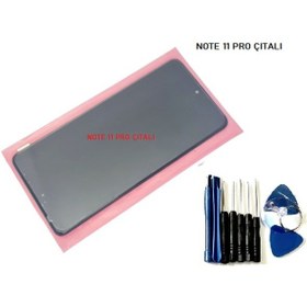 Resim Xiaomi Redmi Note 11 Pro Lcd Ekran Dokunmatik Full Çıtalı Tamir Seti 