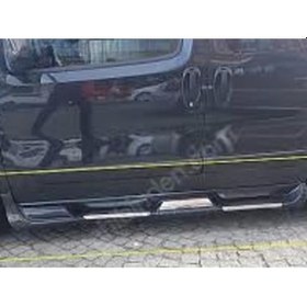 Resim FiberAksesuar Ford Connect Sorento Siyah Yan Marşpiyel 