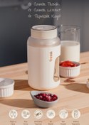 Resim Fressi FR-BL07 Taşınabilir Şarjlı 600ML Beyaz Smoothie Blender 