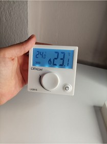 Resim lexcia Kablosuz Oda Termostatı - Rcon Lx201s 