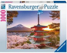Resim Ravensburger 1000 Parça Puzzle Kiraz Çiçekleri 170906 