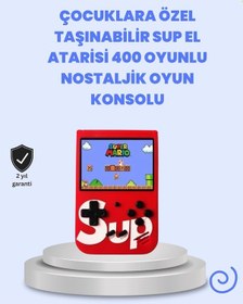 Resim 3 İnç Ekranlı Klasik Oyunlu El Konsolu 