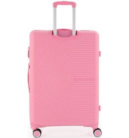 Resim Mçs Polipropilen 2li Valiz Seti Büyük & Kabin V374 S24sy1000077-set 00020 Pembe 