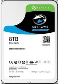 Resim Seagate Skyhawk ST8000VX010 3.5" 8 TB 5400 RPM 256 MB SATA 3 HDD 
