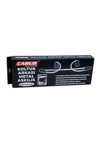 Resim Carub Araç İçi Ceket Ve Gömlek Askılığı Koltuk Arkası Metal Kırışıklık Önleyici Elbise Askısı 