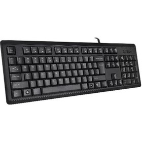 Resim A4 Tech Kr-92 Q Tr Mm Siyah Usb Kablolu Klavye 