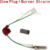 Resim Xiyu Shop Model 12V Stili 12V 24V 2kw 5kw 8kw Çin Isıtıcı Kitleri Parçaları Aksesuarlar Kızdırma Bujisi Ceram + Brülör Süzgeç + Anahtarı (Yurt Dışından) 