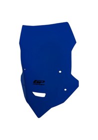 Resim Gp Kompozit Yamaha Mt-25 2020-2026 Uyumlu Kısa Tur Camı Mavi 40 Cm 