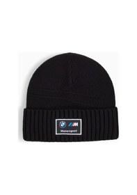 Resim Puma 025670-01 Bmw Mms Classic Cuff Beanie Erkek Siyah Bere Siyah 