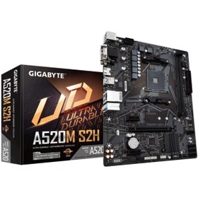 Resim Gigabyte Ga-a520m-s2h Amd A520 2133 Mhz Ddr4 Soket Am4 Matx Amd Anakart 