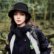 Resim Kadın Güneş Çiçeği Şapkası, Ayarlanabilir Kordonlu %100 Polyester Balıkçı Şapkası, Katlanabilir ve Taşınabilir Dış Mekan Görevleri İçin, Düğüm Olmayan Kordon, Seyahat - İdeal Noel Hediyesi, Dış Mekan Görevleri Ekipmanı|Güneş Çiçeği Logolu Şapka|Dayanıklı İnşaat 