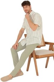 Resim Pierre Cardin Erkek Açık Yeşil Pantolon (Kanvas-Chino) 50268095-VR092 