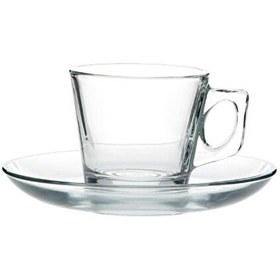 Resim Paşabahçe 97301 Vela Espresso 12 Parça Fincan Takımı 80 CC 