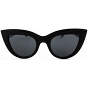 Resim Kadın Siyah Cat Eye Gözlük 