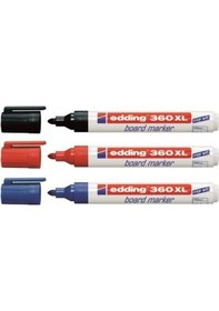 Resim Ofisinn Edding 360 Xl Tahta Kalemi Siyah-Mavi-Kırmızı 3'Lü Paket 