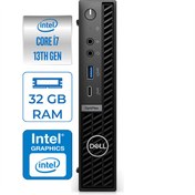 Resim Dell Optiplex 7010MFF Plus Intel Core i7 13700T 32GB DDR5 1TB SSD Windows 11 Pro Mini Masaüstü Bilgisayar 7010Pİ7 N007O7010MFFPUBU19 