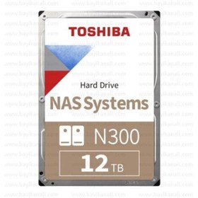 Resim Toshiba 12TB N300 7200RPM 512MB Cache Sata 3 HDWG51CUZSVA NAS Disk 