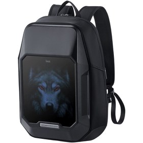 Resim Divoom Pixoo Cyberbag Siyah Piksel Led Ekranlı Sırt Çantası 