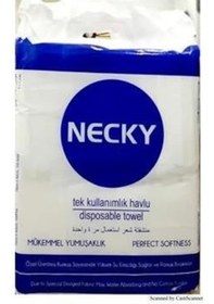 Resim Necky Tek Kullanımlık Havlu 100 Adet 