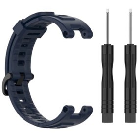 Resim Ekoodukkan Amazfit T-rex Pro Uyumlu Tokalı Silikon Kordon Kayış 