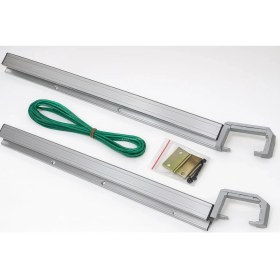 Resim Made Balkon Çamaşır Kurutmalığı, Alüminyum, Kare, Sabit, 5m Kaplamalı Ip Dahil 