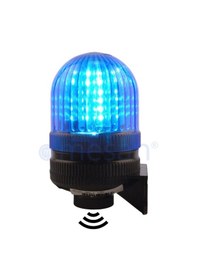 Resim Mesan Ø70 300 Seri Multi Led Buzzer Duvar Montaj 