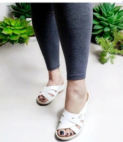 Resim Topuk Dikeni Takviyeli Silikonlu Rahat Ev Ve Dışarı Terliği Ekru 