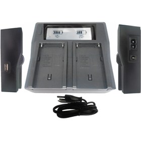 Resim DP Sony Hd1000 Kamera Bataryası Ikili Dijital Şarz Cihazı 