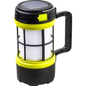 Resim Powermaster F-910-b Şarj Edilebilir Solar Kamp Feneri Kırmızı - Siyah 