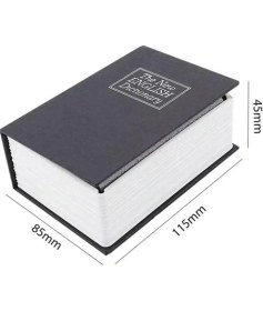 Resim Sunup Sn- 26085 Kitap Görünümlü Kasa 115X85X45 mm 