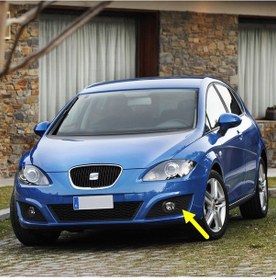 Resim Seat Leon 2 2010-2012 Ön Tampon Sol Sis Farı Kapağı 1P0853665G 