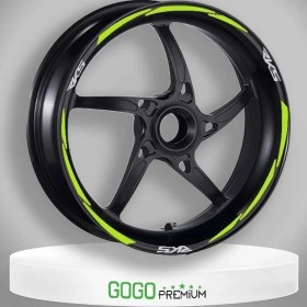 Resim Florasan Sarı Rks Uyumlu 1 Set Jant Şeridi 