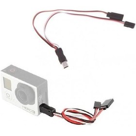 Resim Sanger Go01 Gopro Hero 3 3+ 4 için Av Video Fpv Kablo 