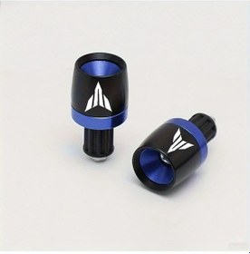 Resim Hightower Mavi 2 Adet Evrensel Motosiklet Gidon Tıkaçları, Alüminyum Alaşım Tutmaçlar, Yamaha Mt07 Mt09 Mt10 