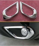 Resim Subaru Forester Uyumlu 2013 2018 Sis Lambası Kaplama Krom 