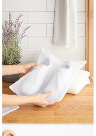 Resim Ocean Home Textile 3'lü Beyaz Renk Ayakkabı Yıkama Filesi Set 