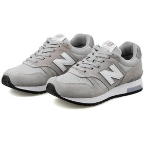 Resim New Balance Wl565 Açık Gri Kadın Günlük Spor Ayakkabı Ml 565 Gry V7-Gri 