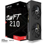 Resim XFX Radeon RX7600 XT Speedster SWFT 210 16GB GDDR6 128 Bit Ekran 
