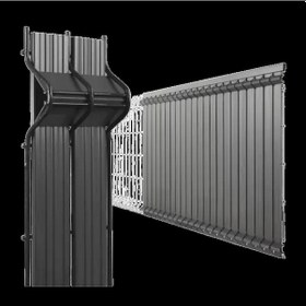 Resim Bahçe Çiti İçin Özel Koruma Kapatma Pvc Çit Kaplama 153x250 Cm 