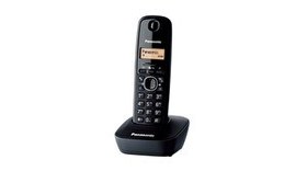 Resim Panasonic KX-TG1611 Siyah Dect Telefon 