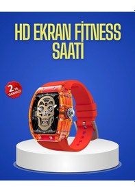 Resim Diğer Şeffaf Tasarımlı Akıllı Saat Dokunmatik Ekranlı 